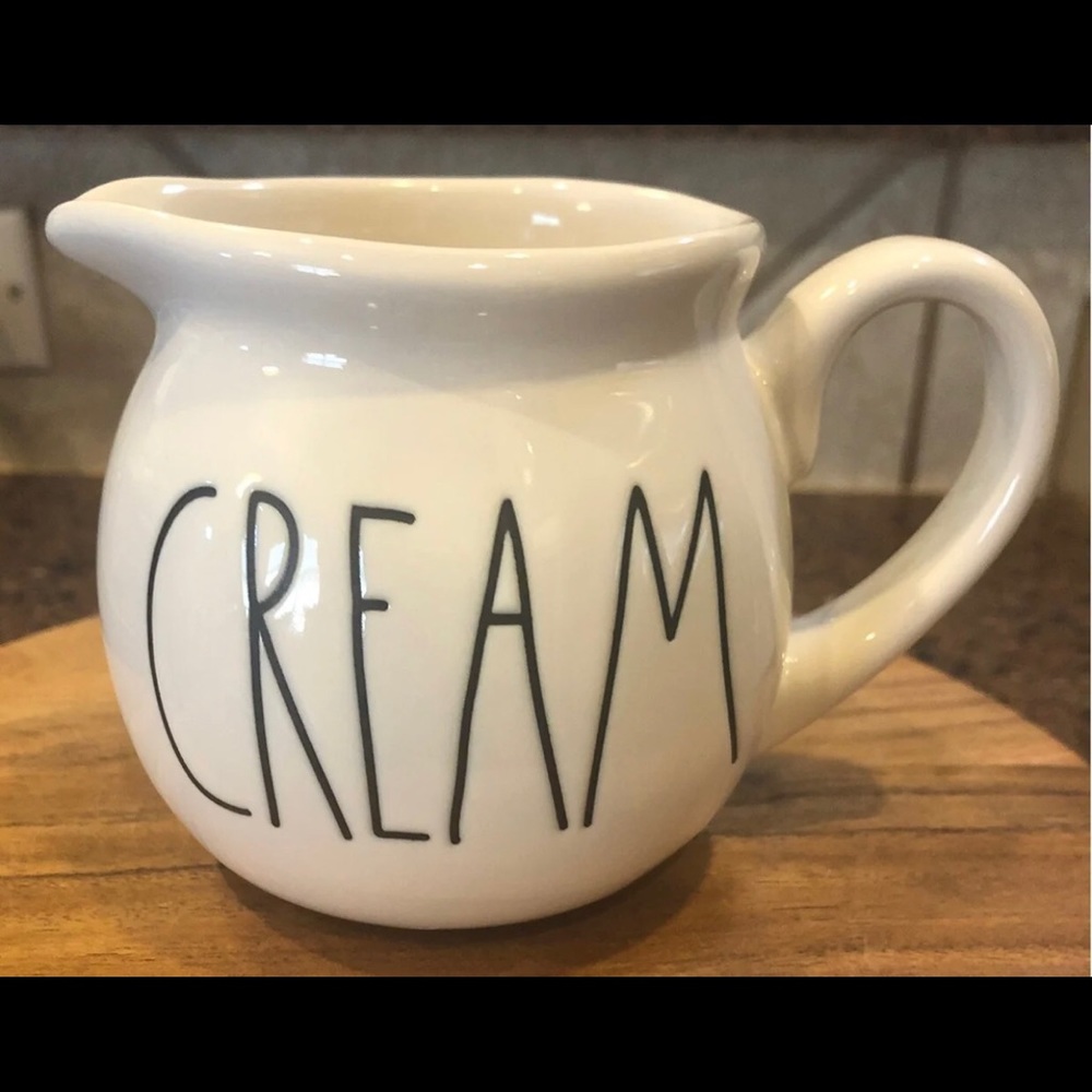 New Rae Dunn Ceramic Creamer White